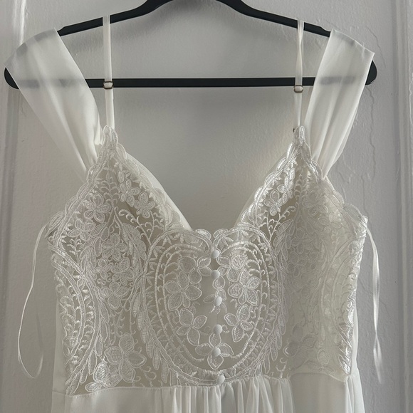 Fashion Nova White Maxi Dress - Picture 6 of 10